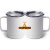 10 oz. White Stainless Steel Coffee Mug Thumbnail