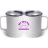 10 oz. White Stainless Steel Coffee Mug Thumbnail