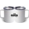 10 oz. White Stainless Steel Coffee Mug Thumbnail