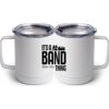 10 oz. White Stainless Steel Coffee Mug Thumbnail
