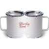 10 oz. White Stainless Steel Coffee Mug Thumbnail
