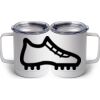 10 oz. White Stainless Steel Coffee Mug Thumbnail
