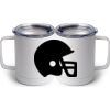 10 oz. White Stainless Steel Coffee Mug Thumbnail