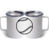 10 oz. White Stainless Steel Coffee Mug Thumbnail