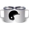 10 oz. White Stainless Steel Coffee Mug Thumbnail