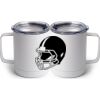 10 oz. White Stainless Steel Coffee Mug Thumbnail