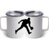 10 oz. White Stainless Steel Coffee Mug Thumbnail