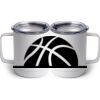 10 oz. White Stainless Steel Coffee Mug Thumbnail