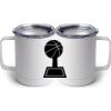 10 oz. White Stainless Steel Coffee Mug Thumbnail