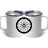 10 oz. White Stainless Steel Coffee Mug Thumbnail