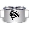 10 oz. White Stainless Steel Coffee Mug Thumbnail
