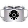 10 oz. White Stainless Steel Coffee Mug Thumbnail