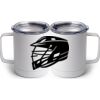 10 oz. White Stainless Steel Coffee Mug Thumbnail