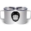 10 oz. White Stainless Steel Coffee Mug Thumbnail