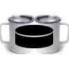 10 oz. White Stainless Steel Coffee Mug Thumbnail