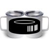 10 oz. White Stainless Steel Coffee Mug Thumbnail