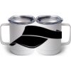 10 oz. White Stainless Steel Coffee Mug Thumbnail