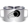 10 oz. White Stainless Steel Coffee Mug Thumbnail
