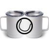 10 oz. White Stainless Steel Coffee Mug Thumbnail