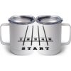 10 oz. White Stainless Steel Coffee Mug Thumbnail
