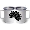 10 oz. White Stainless Steel Coffee Mug Thumbnail