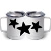 10 oz. White Stainless Steel Coffee Mug Thumbnail