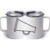 10 oz. White Stainless Steel Coffee Mug Thumbnail