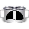 10 oz. White Stainless Steel Coffee Mug Thumbnail