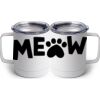 10 oz. White Stainless Steel Coffee Mug Thumbnail
