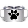 10 oz. White Stainless Steel Coffee Mug Thumbnail
