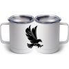 10 oz. White Stainless Steel Coffee Mug Thumbnail