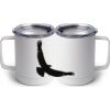 10 oz. White Stainless Steel Coffee Mug Thumbnail