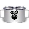10 oz. White Stainless Steel Coffee Mug Thumbnail