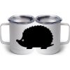 10 oz. White Stainless Steel Coffee Mug Thumbnail