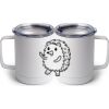 10 oz. White Stainless Steel Coffee Mug Thumbnail