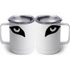 10 oz. White Stainless Steel Coffee Mug Thumbnail