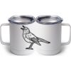 10 oz. White Stainless Steel Coffee Mug Thumbnail