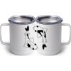 10 oz. White Stainless Steel Coffee Mug Thumbnail