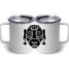 10 oz. White Stainless Steel Coffee Mug Thumbnail