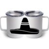 10 oz. White Stainless Steel Coffee Mug Thumbnail