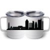 10 oz. White Stainless Steel Coffee Mug Thumbnail