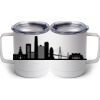 10 oz. White Stainless Steel Coffee Mug Thumbnail