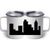 10 oz. White Stainless Steel Coffee Mug Thumbnail