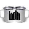 10 oz. White Stainless Steel Coffee Mug Thumbnail
