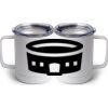 10 oz. White Stainless Steel Coffee Mug Thumbnail