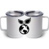 10 oz. White Stainless Steel Coffee Mug Thumbnail