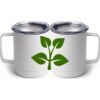 10 oz. White Stainless Steel Coffee Mug Thumbnail