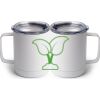 10 oz. White Stainless Steel Coffee Mug Thumbnail