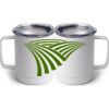 10 oz. White Stainless Steel Coffee Mug Thumbnail