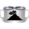 10 oz. White Stainless Steel Coffee Mug Thumbnail
